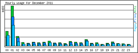 Hourly usage