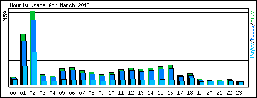 Hourly usage