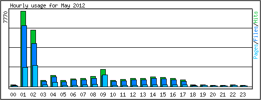 Hourly usage
