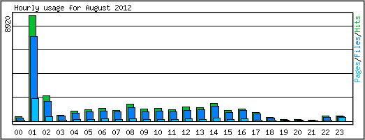 Hourly usage