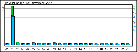 Hourly usage