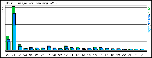 Hourly usage